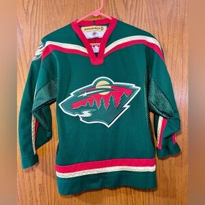 Koho NHL Minnesota Wild Youth L/XL Green Hockey Jersey Made in Canada